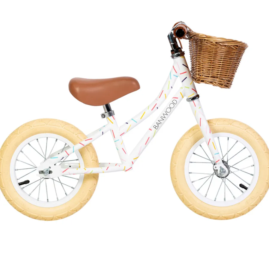 Best Banwood Laufrad Balance Bike 'First Go' Marest Allegra White