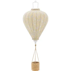 Clearance Bloomingville Deko-Mobile Heiu00dfluftballon Pomp Gelb