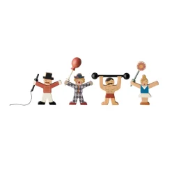 Hot Bloomingville Holzfiguren Zirkus Rossaio 4 Figuren