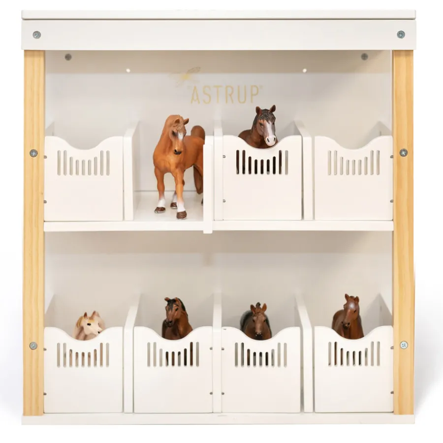 Clearance by Astrup Hobby Horse Pferdebox-Wandregal fu00fcr Spielfiguren