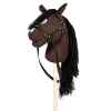 Clearance by Astrup Hobby Horse Steckenpferd mit geu00f6ffnetem Maul Brown