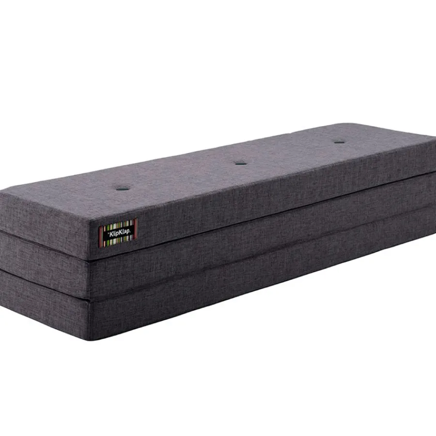 Discount by KlipKlap KK 3 fold Matratze 180 cm Blue Grey/Grey
