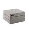 Discount by KlipKlap KK 3 fold Matratze single Multi Grey/Grey