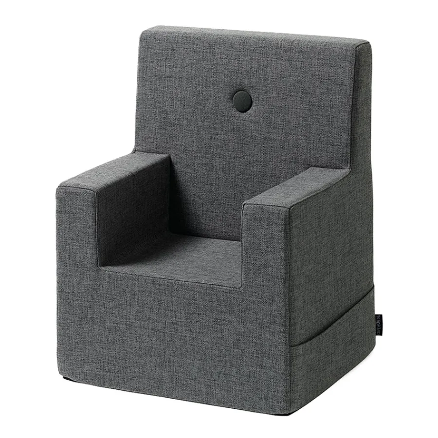 Best by KlipKlap KK Kids Chair Sessel XL Blue grey