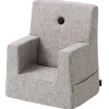 New by KlipKlap KK Kids Chair Sessel Multi Grey/Grey