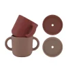 Hot by Lille Vilde Henkeltasse Canyon Clay & Vintage Blossom 2er-Set