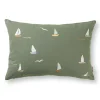 New Dear April Cinna Besticktes Kissen Sailboats
