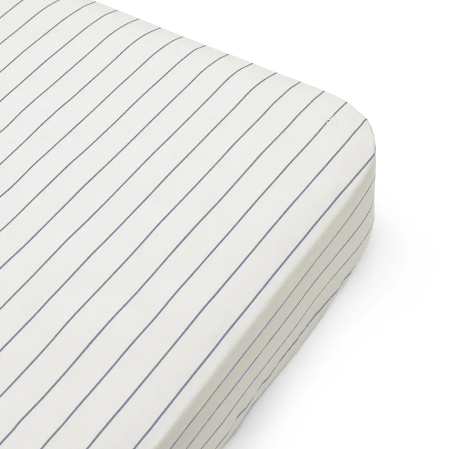 Best Dear April Hali Spannbetttuch 120x200x13 cm Sail Stripes