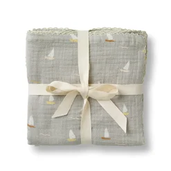 Dear April Mio Muslintuch Sailboats 3er-Set