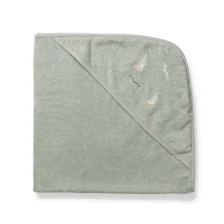 New Dear April Petal Baby Kapuzenhandtuch Sailboats