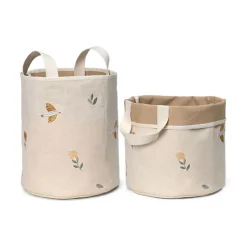 Outlet Dear April Toto Bestickte Aufbewahrungsku00f6rbe S Songbirds 2er-Set