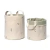 Best Dear April Toto Bestickte Aufbewahrungsku00f6rbe S Leaves 2er-Set