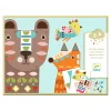 New Djeco Basteln 3-6 3 riesige Tiere