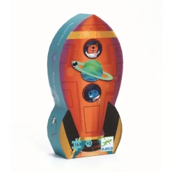 Outlet Djeco Formenpuzzle Spaceship 16 Teile