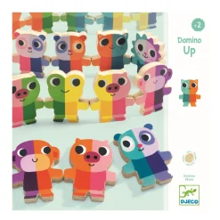 Clearance Djeco Holz Lernspiele Domino Up