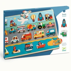 Sale Djeco Holzpuzzle: Vroom