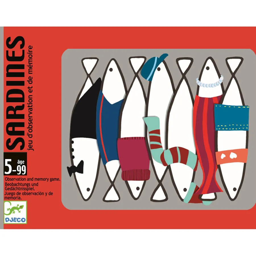 Online Djeco Kartenspiel Sardines