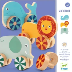 Clearance Djeco Kleinkind Lernspielzeug Vis'n'roll