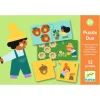 Djeco Lernspiel Puzzle duo Erste Zahlen