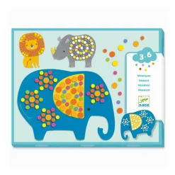 Outlet Djeco Mosaiken fu00fcr Kleine Dschungeltiere