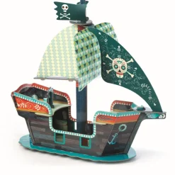 New Djeco Pop to play Piratenschiff 3D