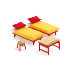 New Djeco Puppenhaus Kinderzimmer