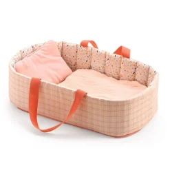 Discount Djeco Puppentragetasche Pink Lines