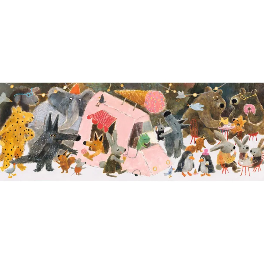 Sale Djeco Puzzle Gallery The Park - 100 Teile