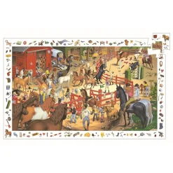 Clearance Djeco Puzzle Pferde