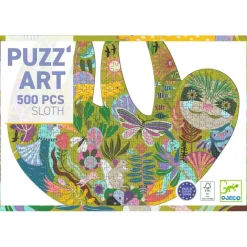 Clearance Djeco Puzzle Puzz'Art Faultier - 500 Teile