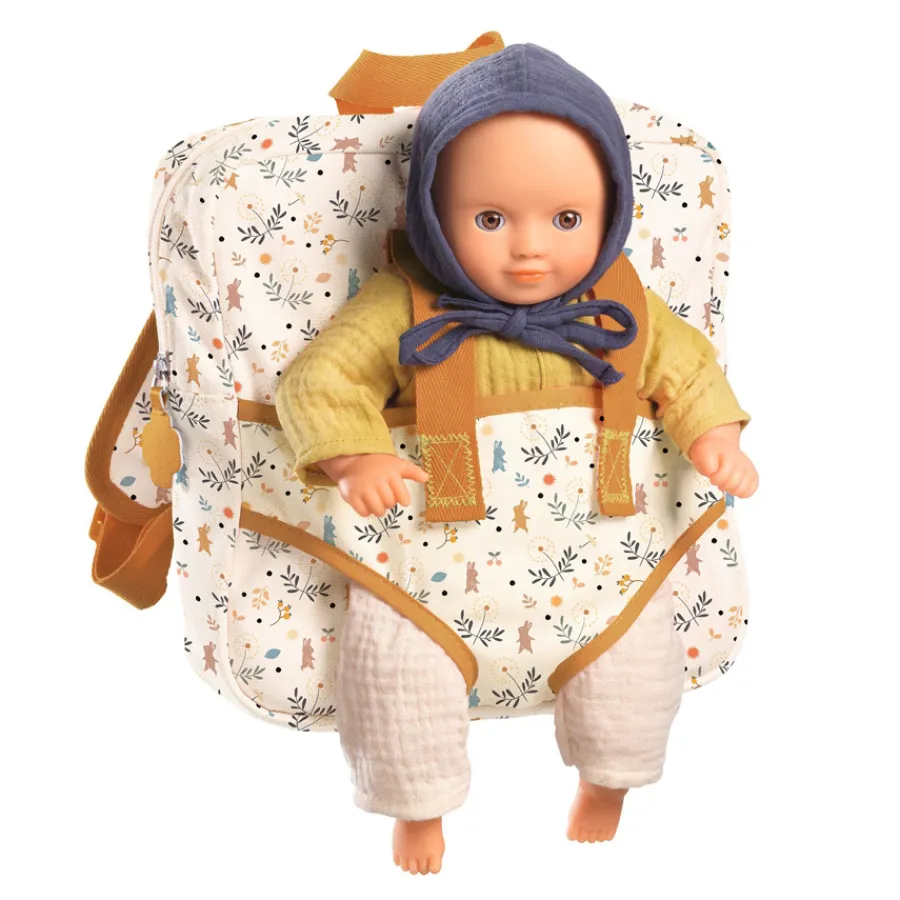 Online Djeco Rucksack mit Puppentrage