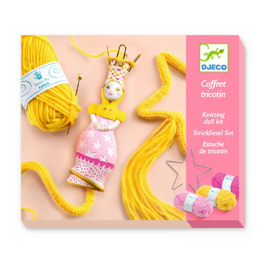 Outlet Djeco Wolle Strickliesel Prinzessin