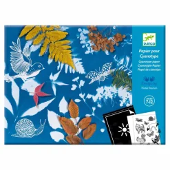 Online Djeco Workshop Blaudruck: Papier