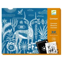 Best Djeco Workshop Blaudruck: Savanne bei Nacht