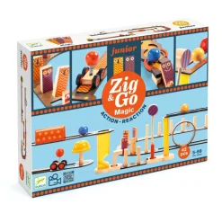 Outlet Djeco Zig & Go Junior - Magic - 43 Teile