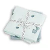 New Done by Deer Mullwindel Wrap Lalee Blau 2er-Set