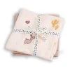 Clearance Done by Deer Mullwindel Wrap Lalee Rosa 2er-Set