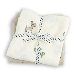 Online Done by Deer Mullwindel Wrap Lalee Sand 2er-Set
