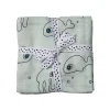 Hot Done by Deer Tuch Swaddle Sea Friends Blue 2er-Set