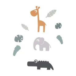 Best Done by Deer Wandsticker Tiny Tropics