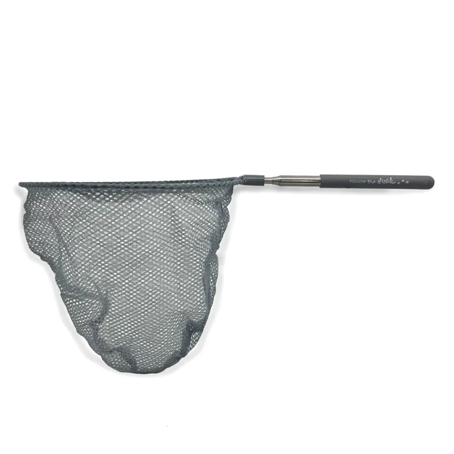 New Follow the Duck Teleskop-Fischnetz Anthracite grey