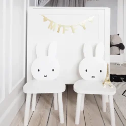 Hot Kids of Scandinavia Holzstuhl Miffy Weiu00df u2022