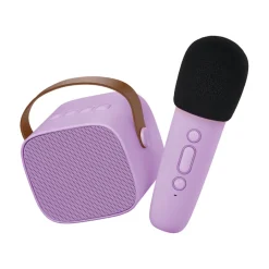Discount Lalarma Lautsprecher mit kabellosem Mikrofon Purple