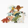 Best Le Toy Van Stapelspiel Dinosaurier inkl. Beutel 9-teilig