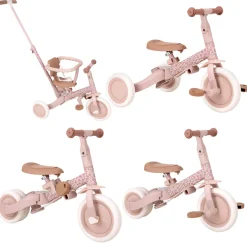 Outlet Little Dutch Dreirad mit Griff Fairy Floral 4 in 1