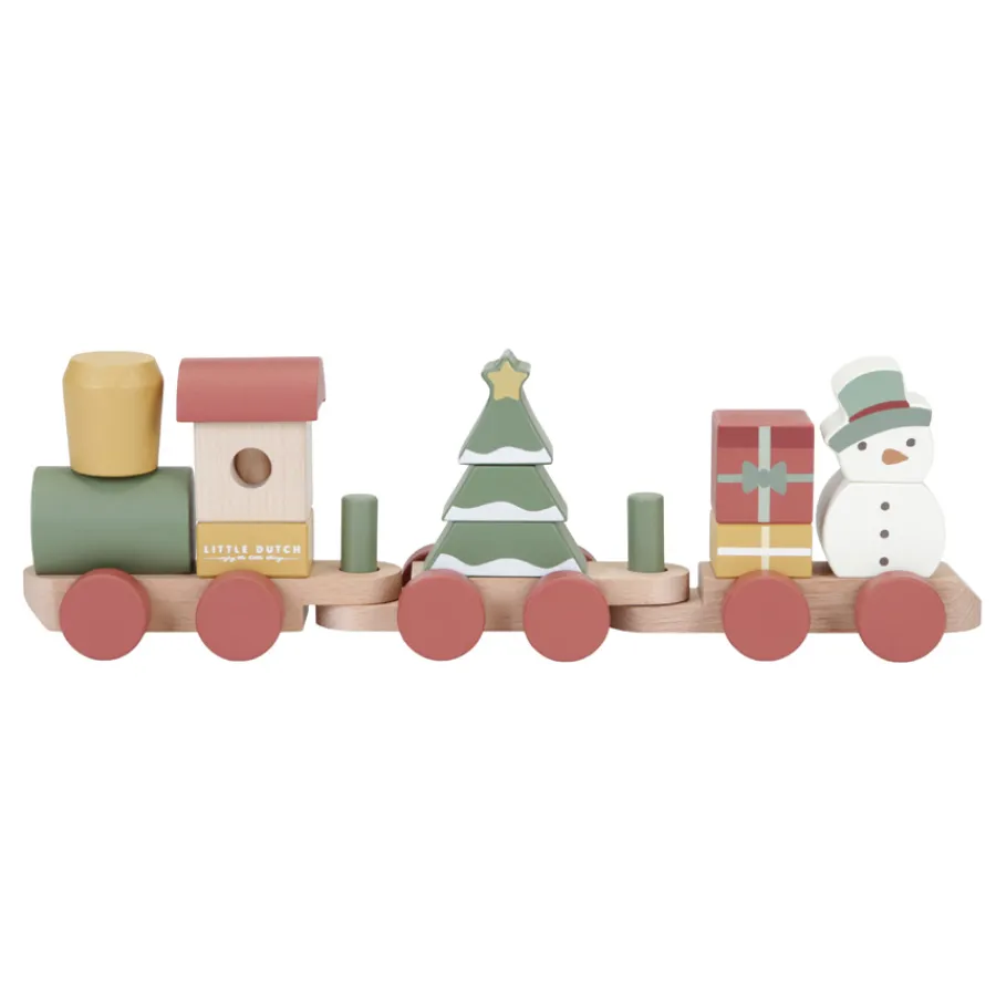 Clearance Little Dutch Eisenbahn mit Steck-Formen Weihnachten
