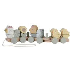 Sale Little Dutch Eisenbahn mit Steck-Formen Huhn Little Farm