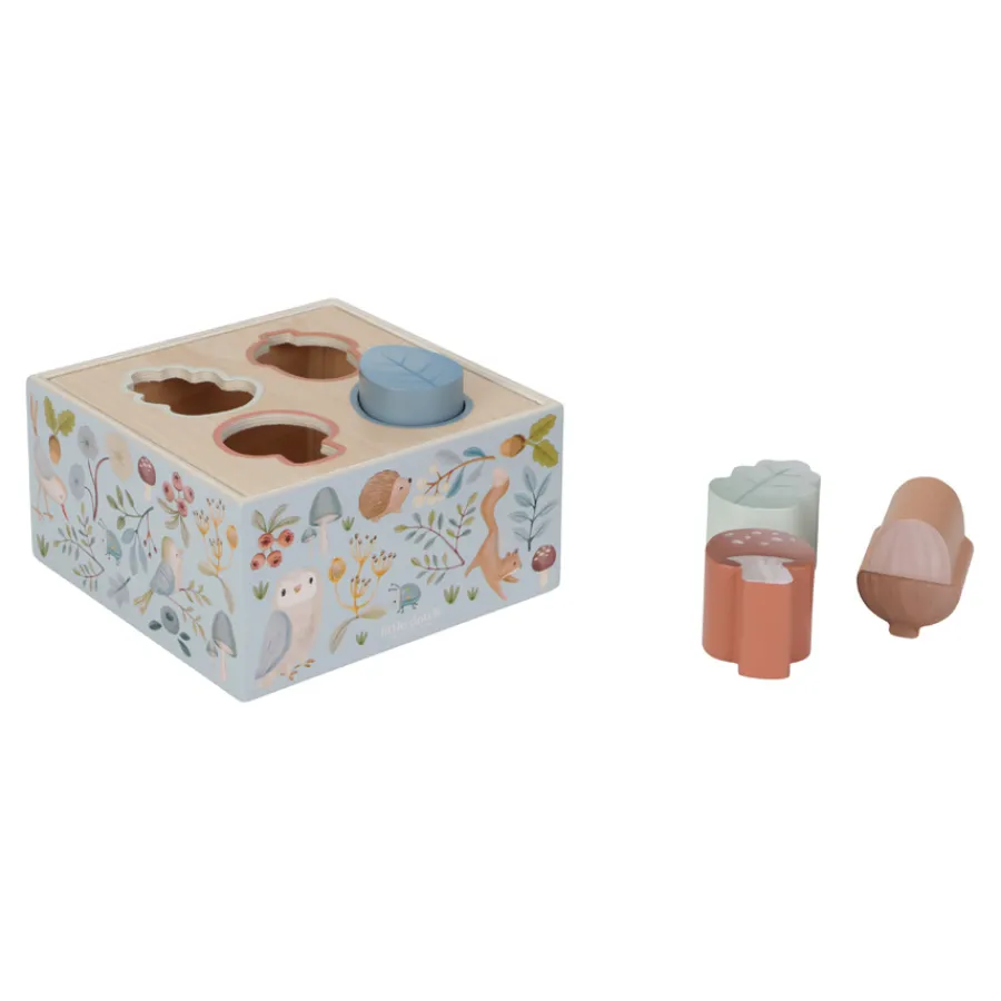 Outlet Little Dutch Formen-Steckspiel Forest Friends