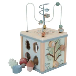 Sale Little Dutch Holz-Aktivitu00e4ten-Wu00fcrfel Forest Friends