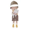 Outlet Little Dutch Kuschelpuppe Jake 35 cm